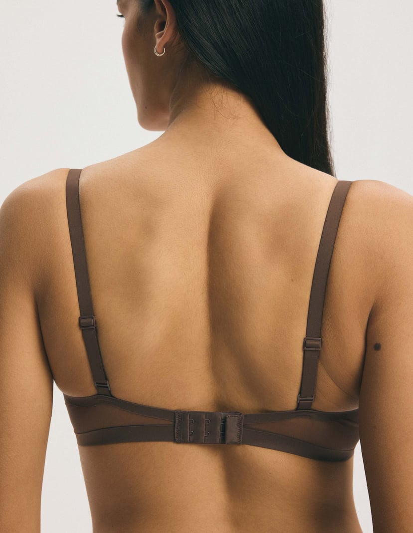 Push-Up Bra Basic brown 4