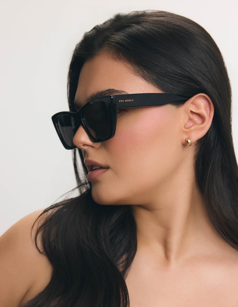 Eva Minge Sunglasses Black 2