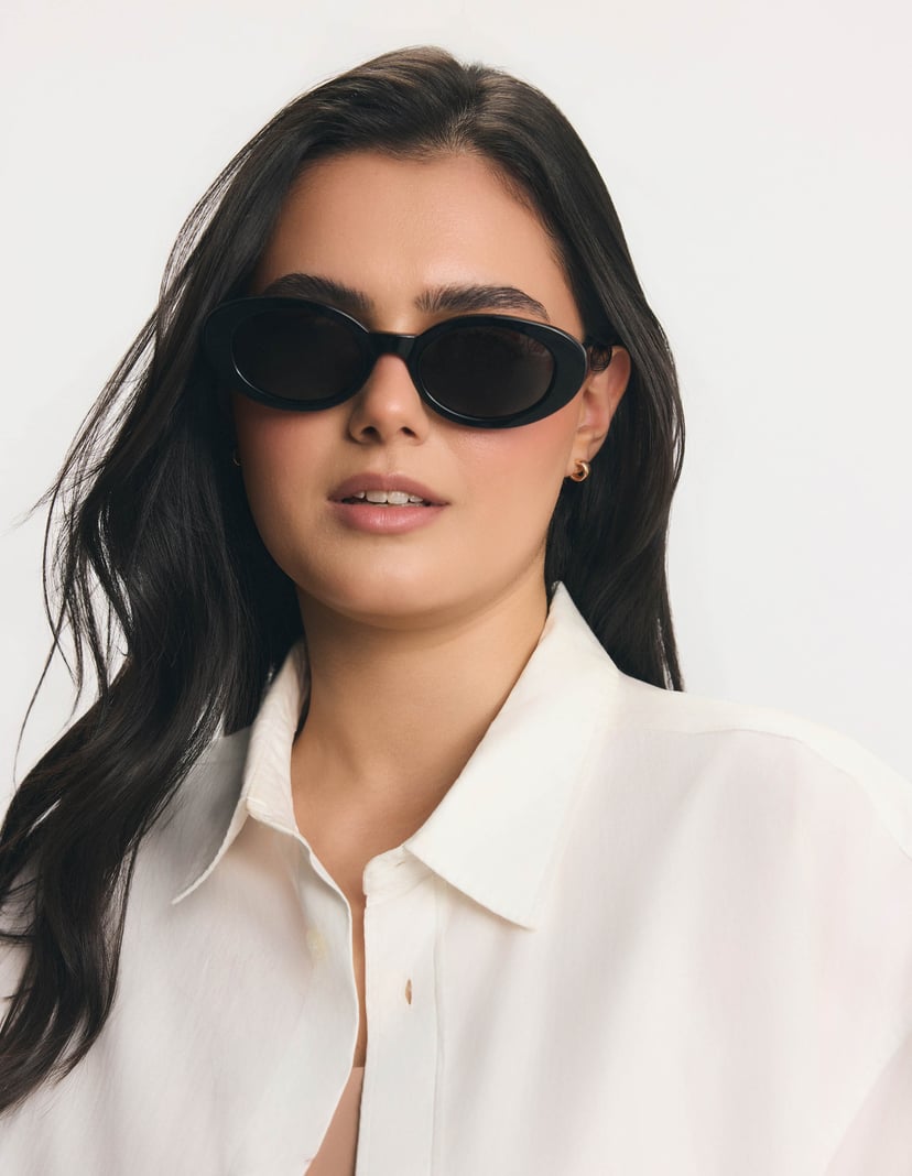 Eva Minge Sunglasses Black 1