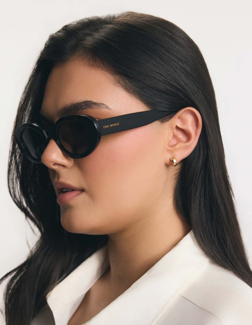 Eva Minge Sunglasses Black 2