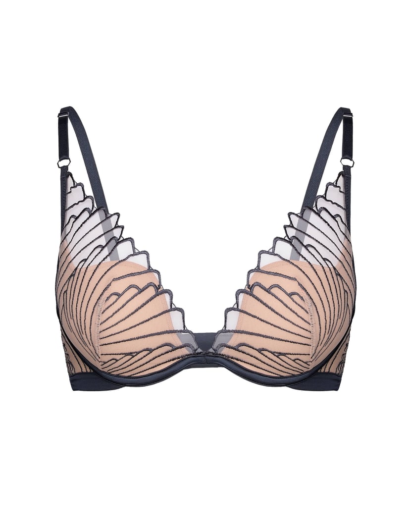 Biustonosz push-up Nugat Grey 7