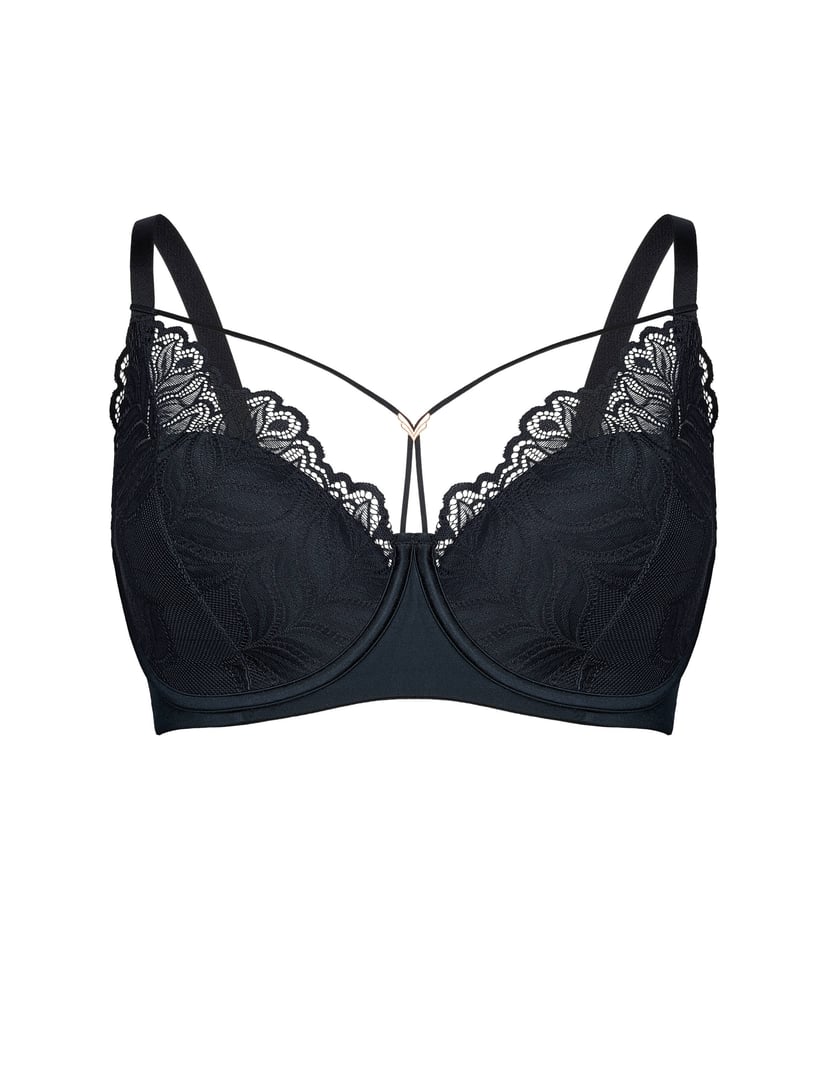 Biustonosz usztywniany Aurora Black 4