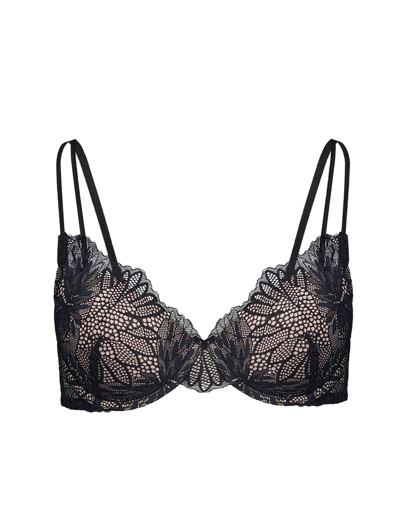 Biustonosz push-up Celeste Black 11