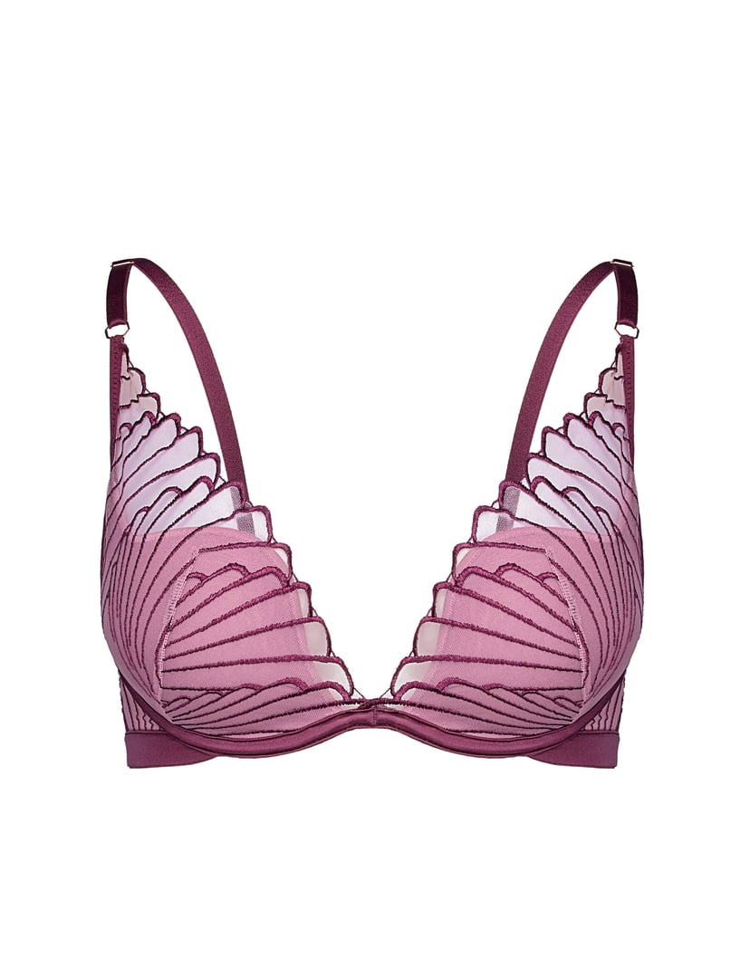 Biustonosz push-up Nugat pink 5