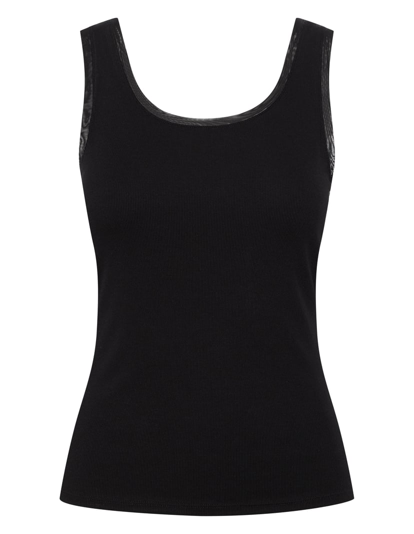 Clear Blouse Black 7