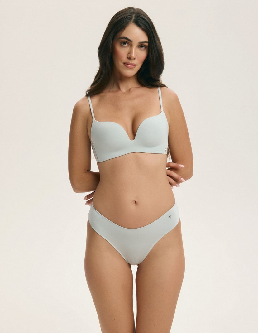 Comfie Push-Up Bra Green 2