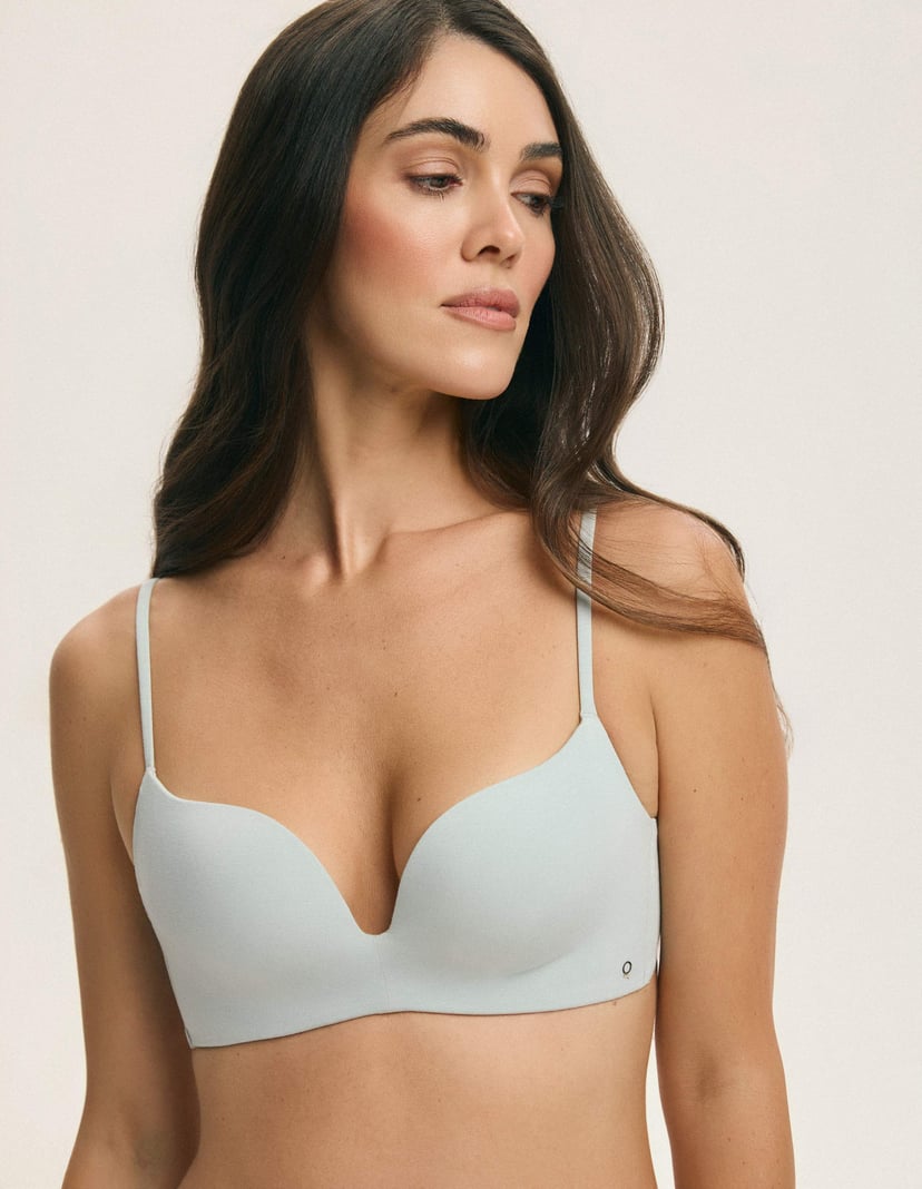 Comfie Push-Up Bra Green 3