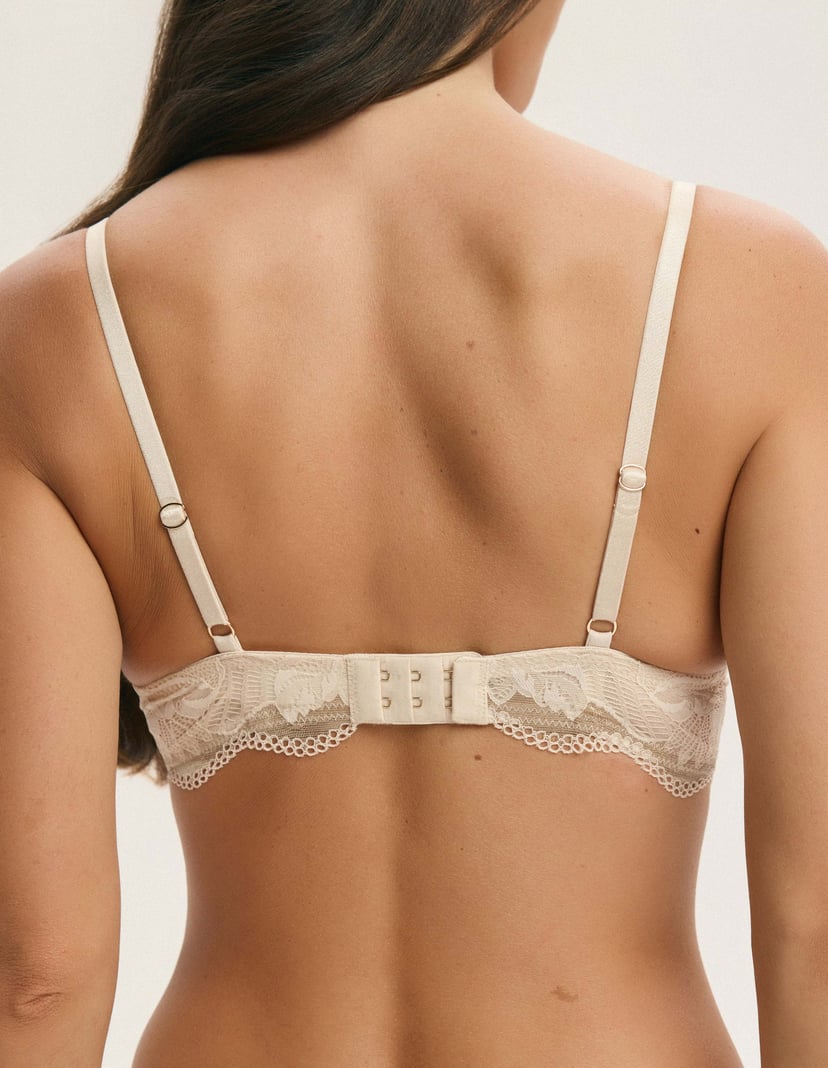 Biustonosz push-up Vivian Beige 3