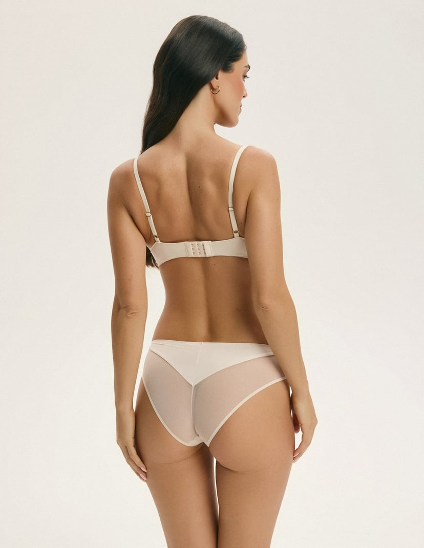 Biustonosz usztywniany Cleary Beige 4