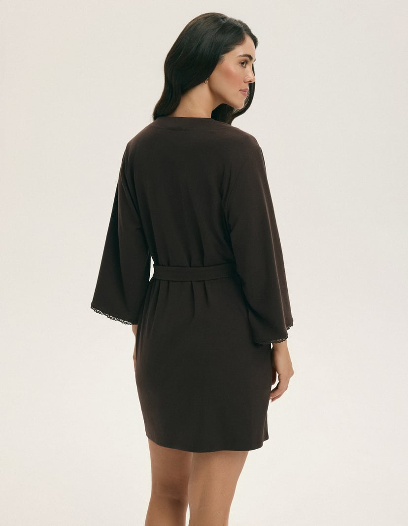 Szlafrok Mocca brown 4