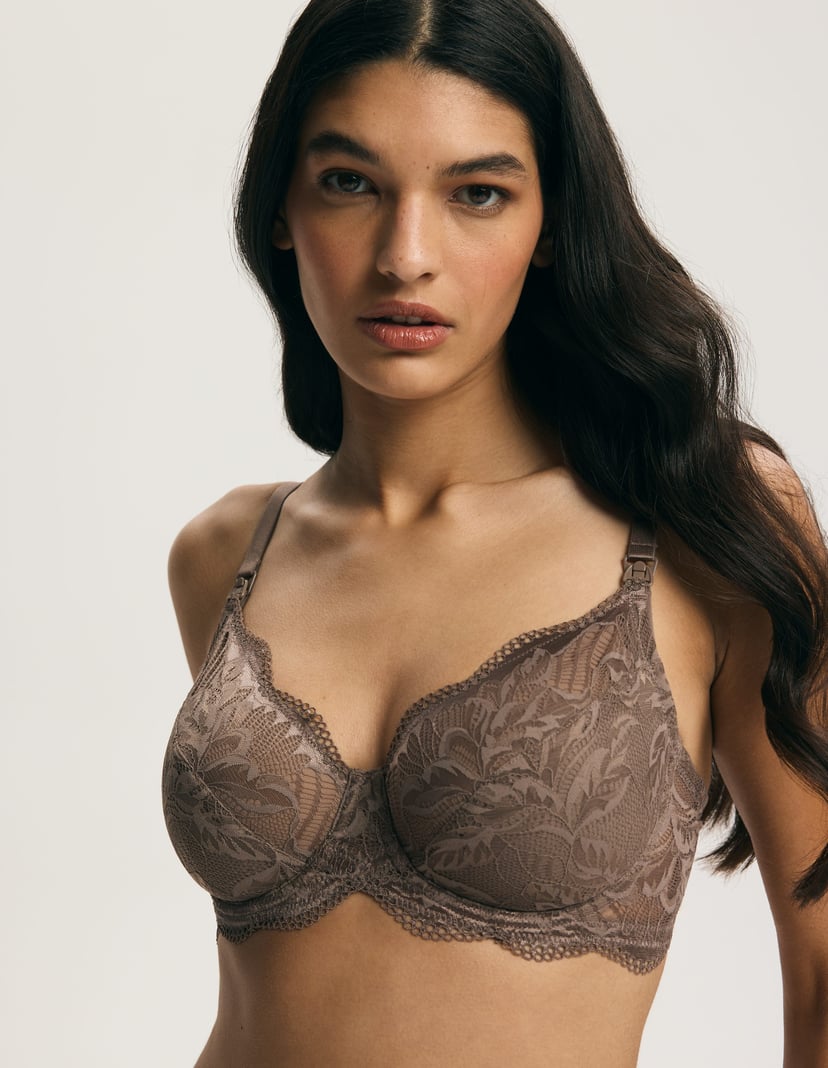 Biustonosz do karrmienia Vivian brown 2