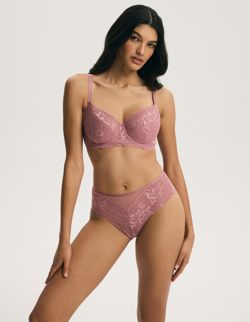 Biustonosz półusztywniany Cloe pink 5