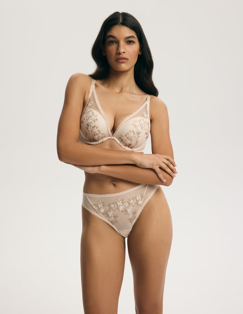 Biustonosz push-up Florence Beige 7
