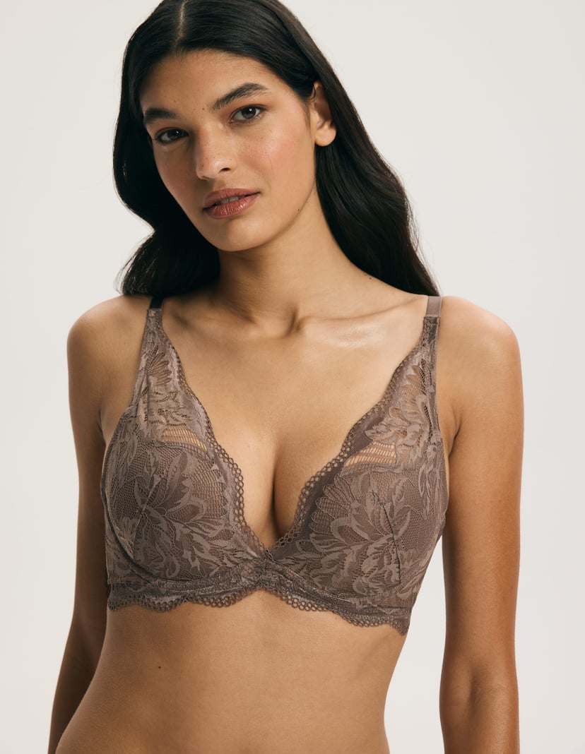 Biustonosz push-up Vivian Beige 2