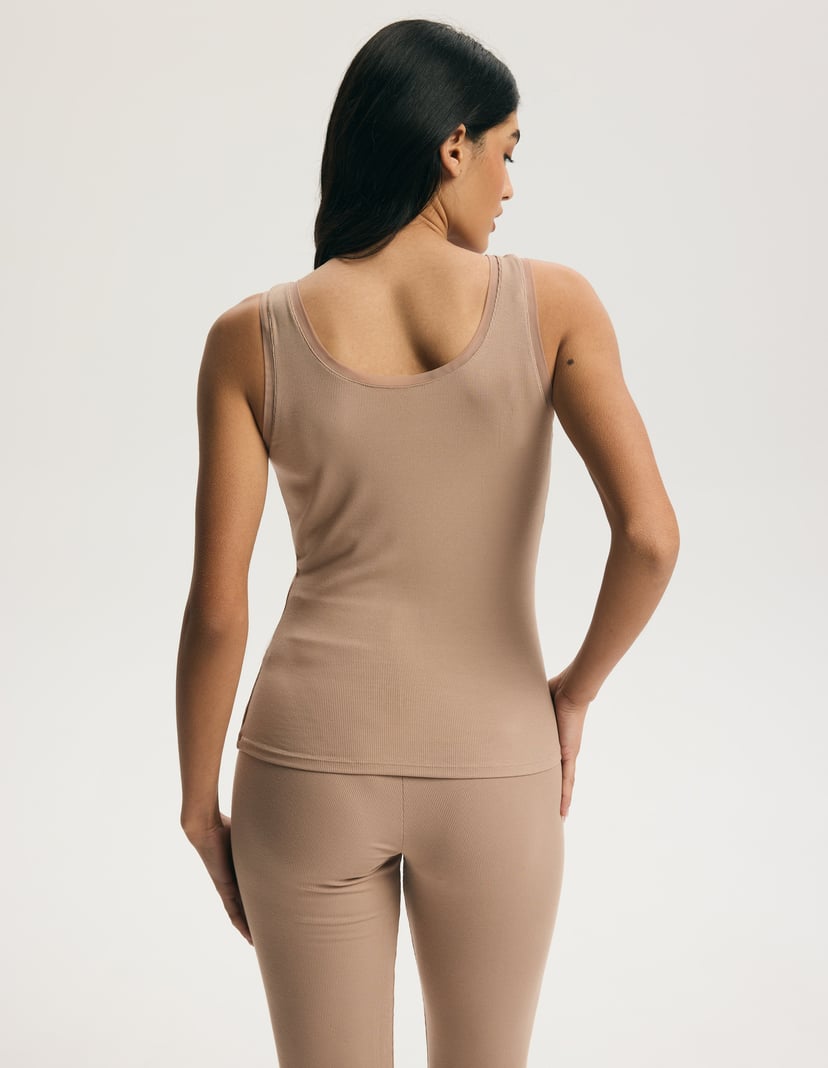 Clear Blouse Beige 4