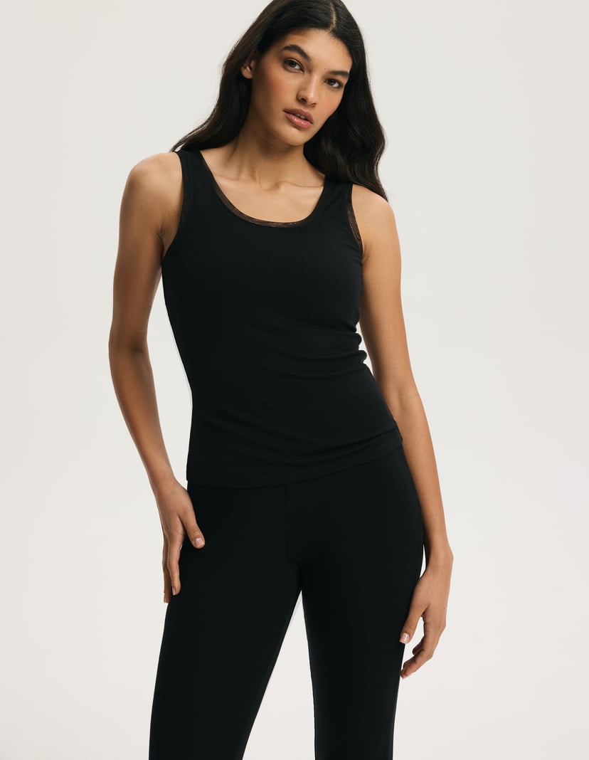 Clear Blouse Black 1