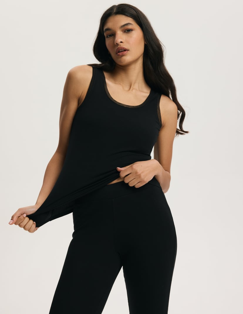 Clear Blouse Black 4