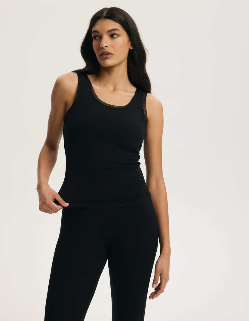 Clear Blouse Black 5