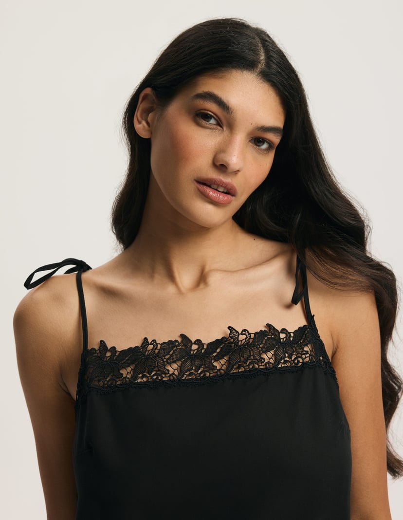 Amethyst Nightgown Black 2