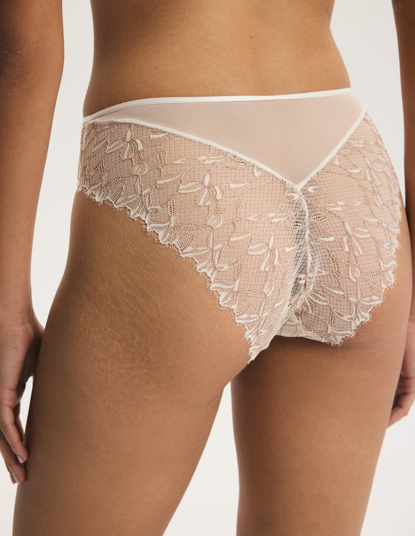 Majtki z wysokim stanem Cmon cream 3