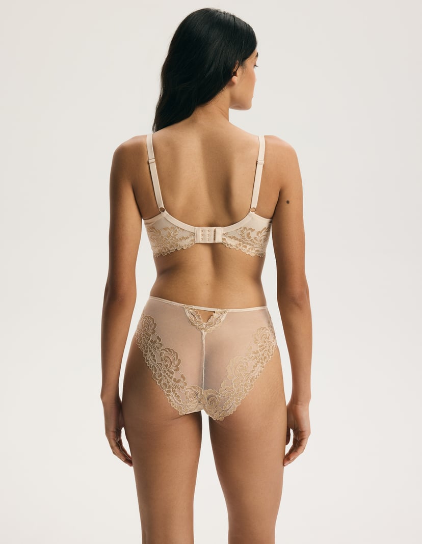 Venus High-Waisted Briefs Beige 4