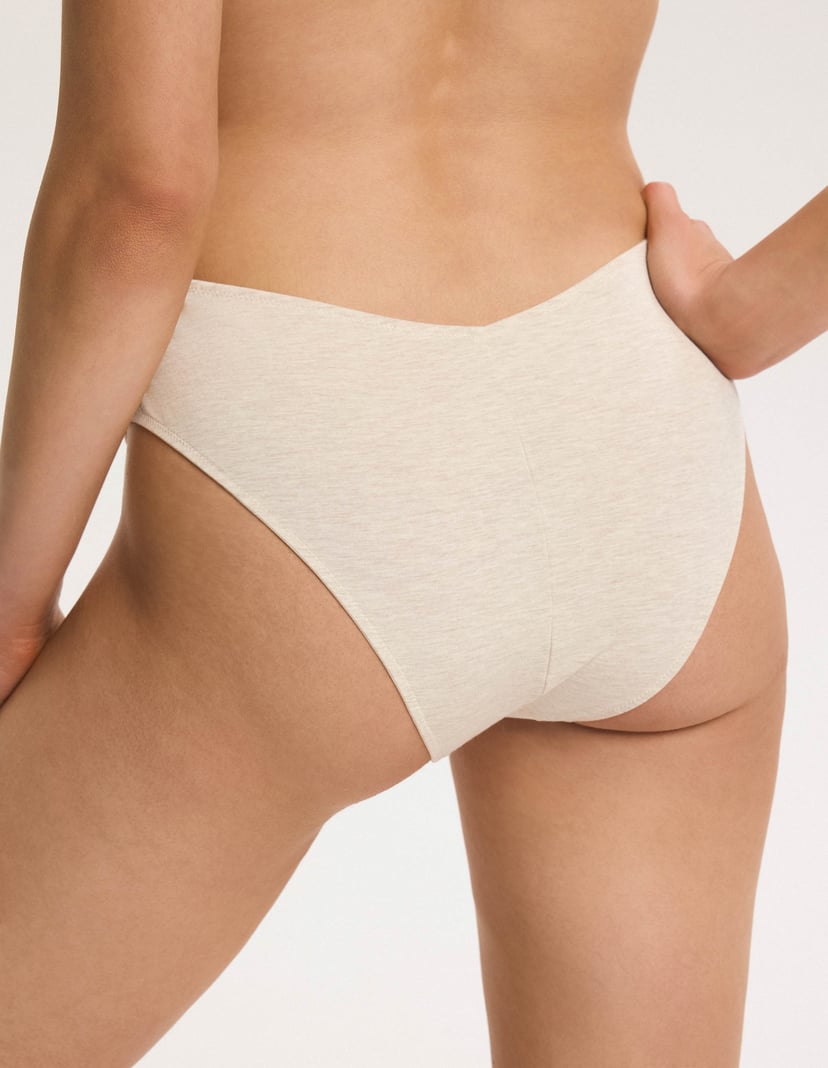 High-Waisted Comfie Panties Beige 3