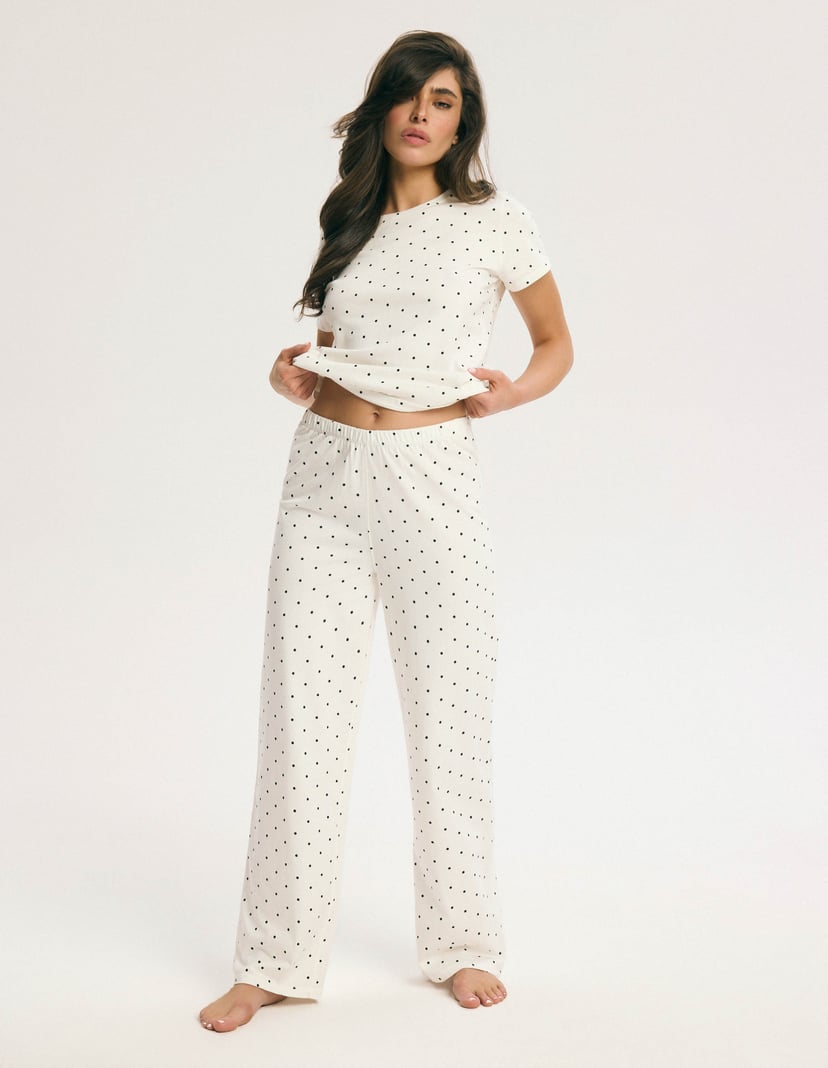 Piżama Macchiato kremowy 6