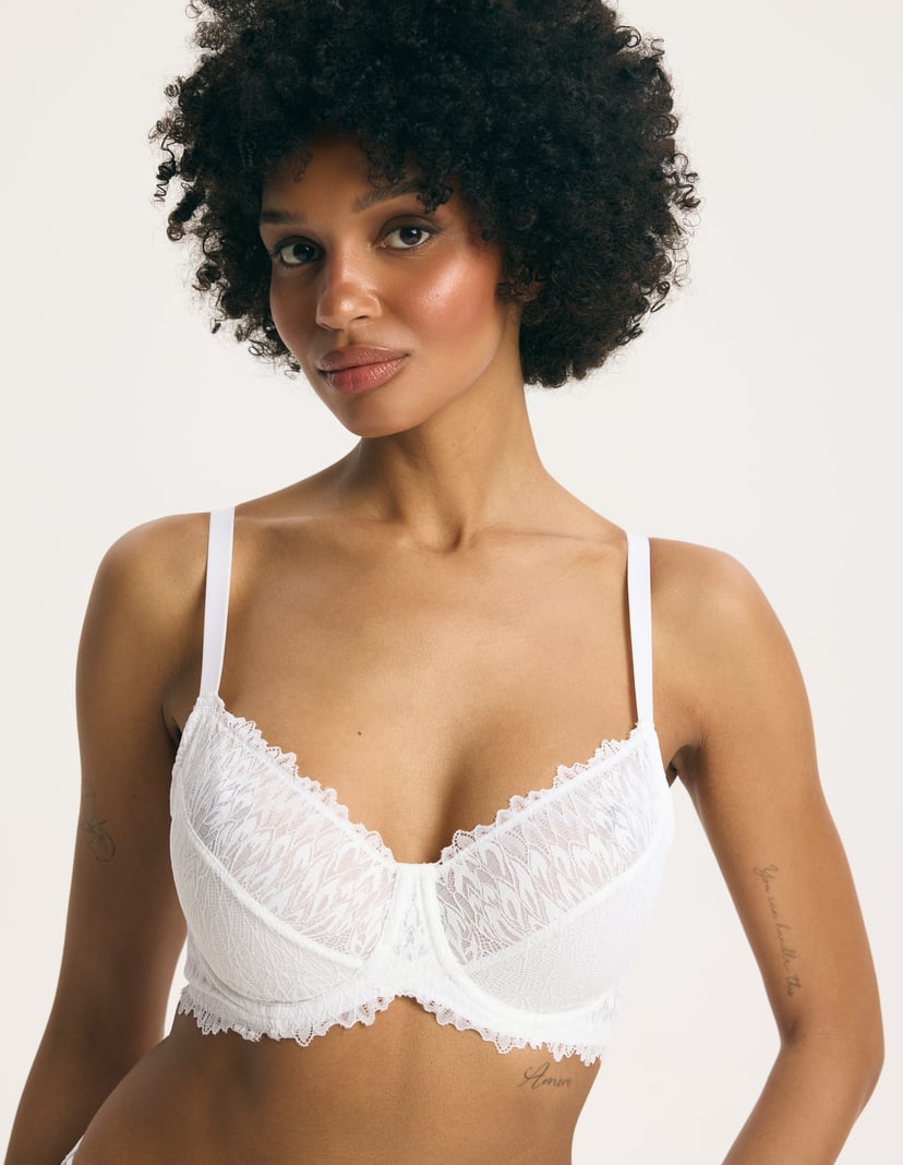 Soft Bra Rosalind White 2