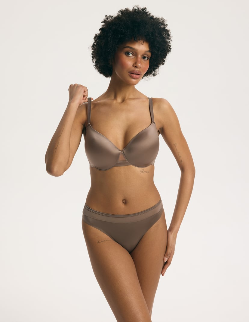 Padded Bra Pure brown 6