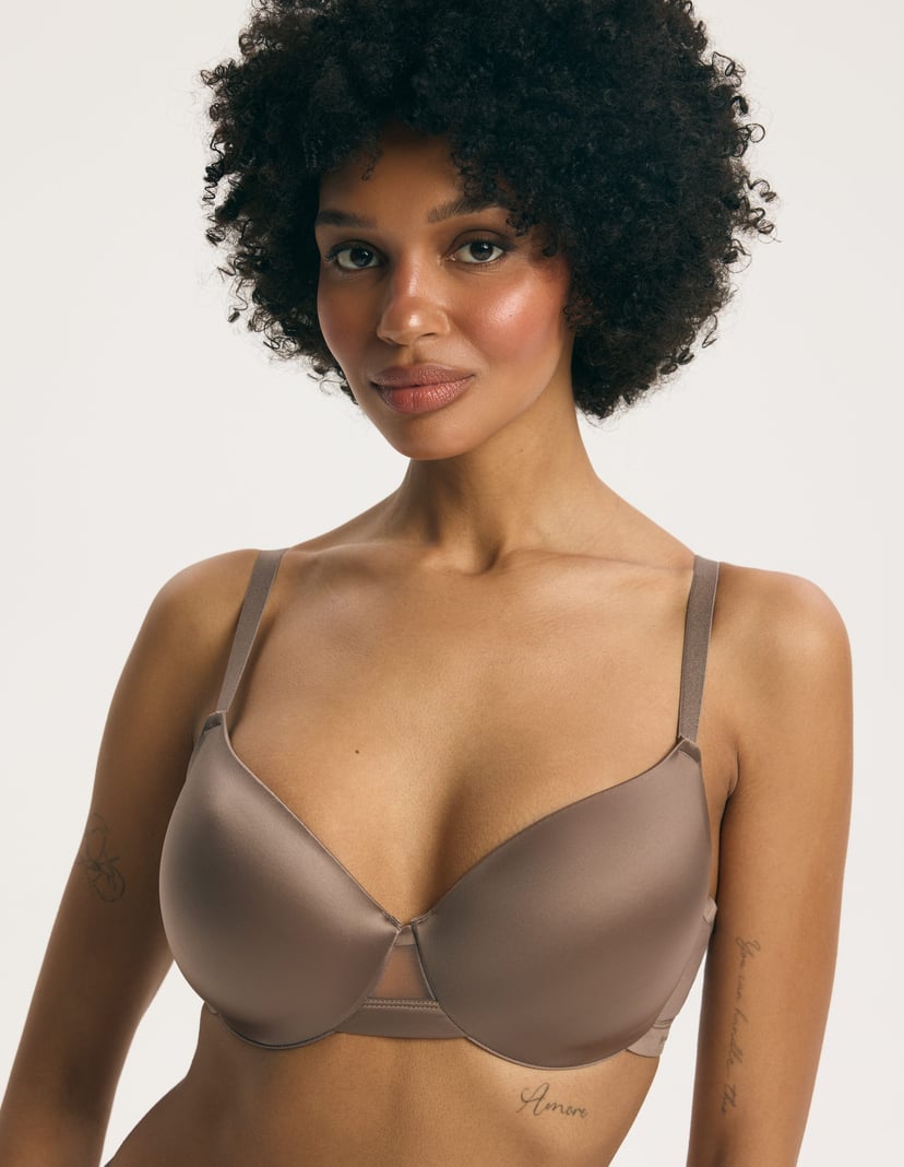Padded Bra Pure brown 2
