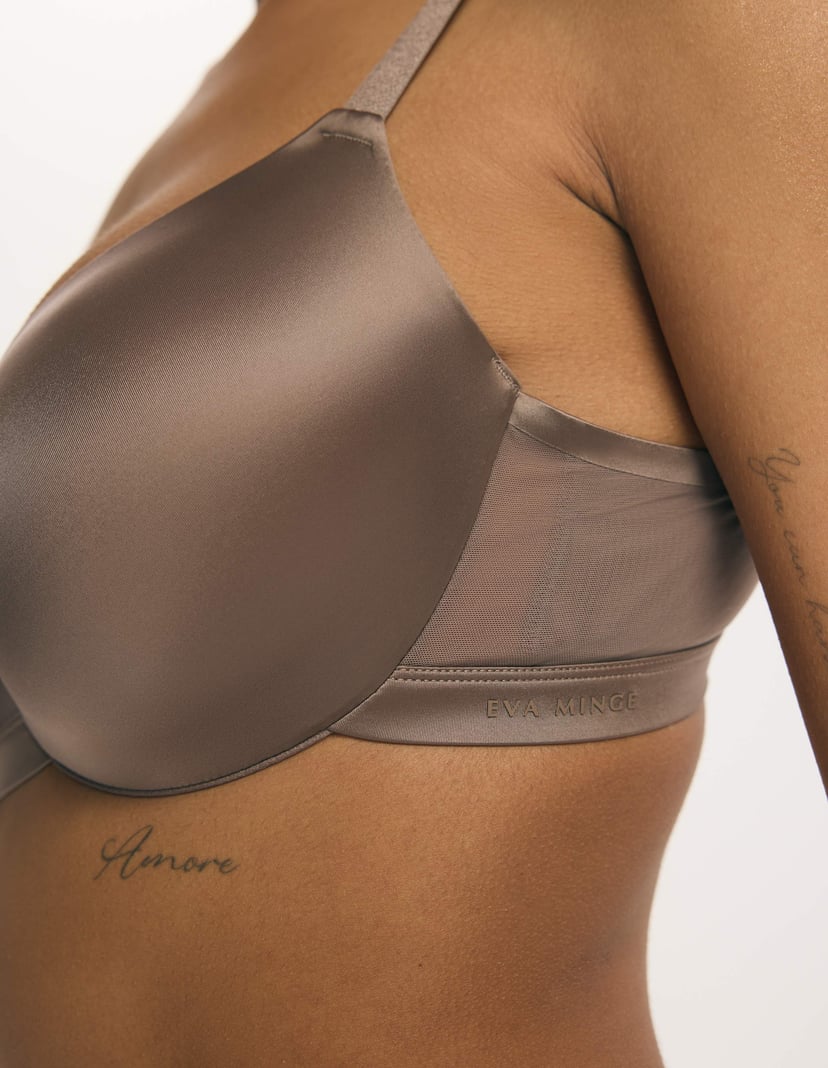 Padded Bra Pure brown 3