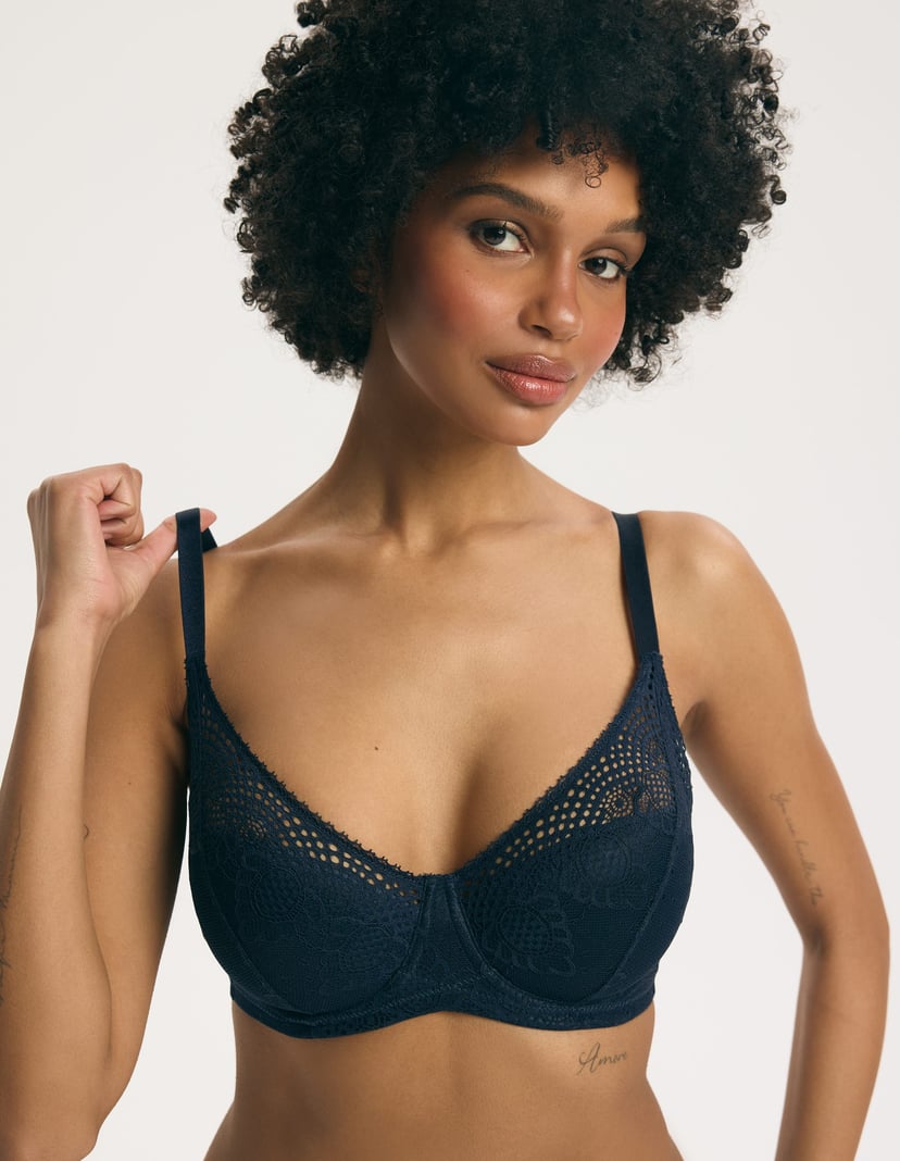 Padded Bra Sybilla navy 2