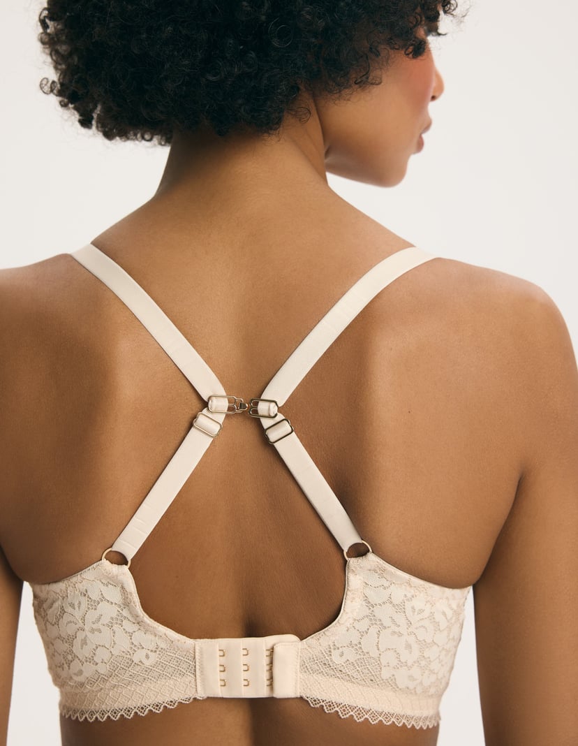 Biustonosz usztywniany Virginia beżowy 3