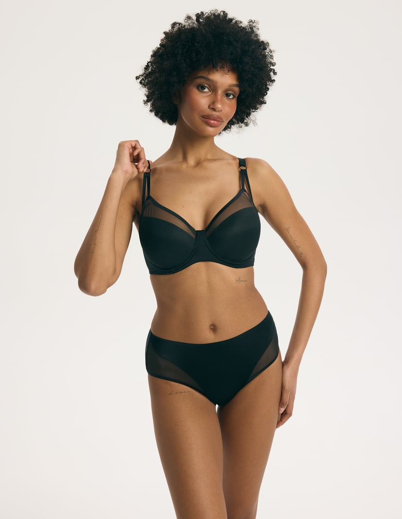 High-Waisted Panties Essential Black 1