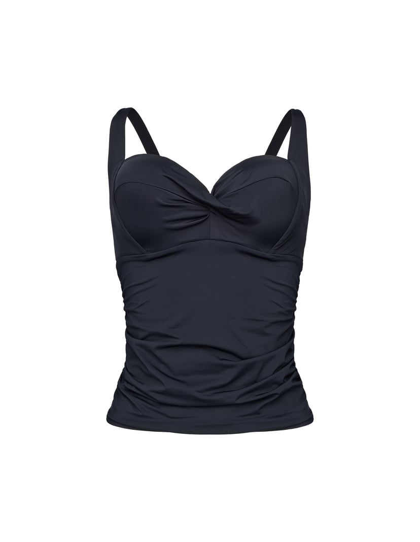 Tankini for Larger Bust Base Black 7