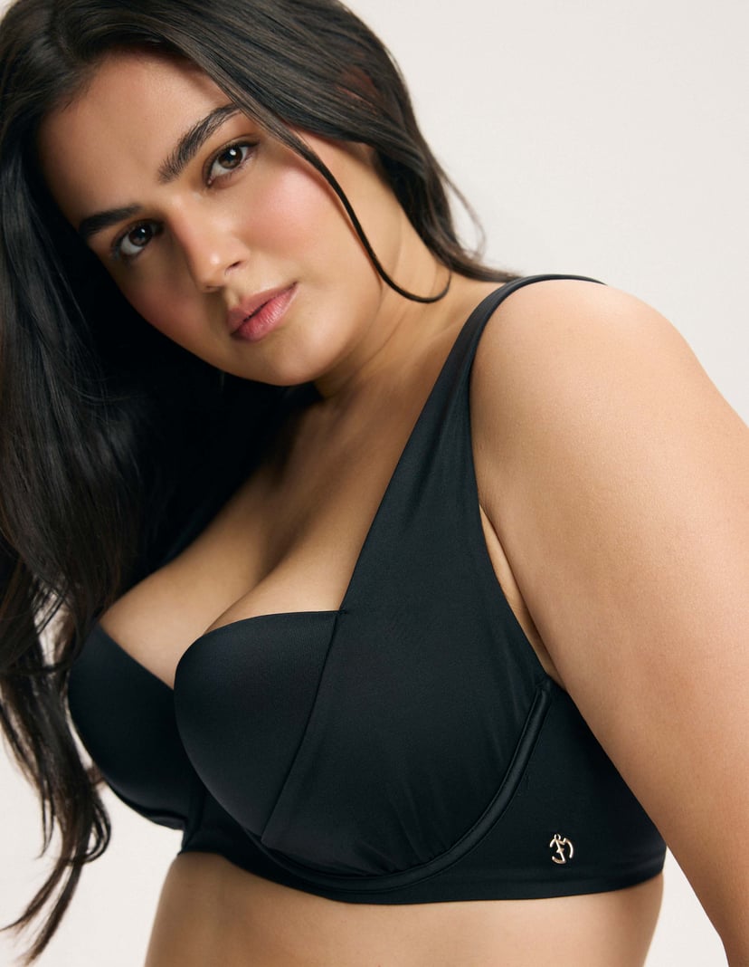 Sanary Bikini Top Black 2