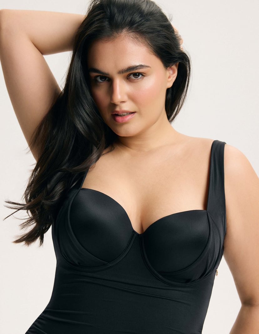 Sanary One-Piece Swimsuit NO IMAGE Black 2