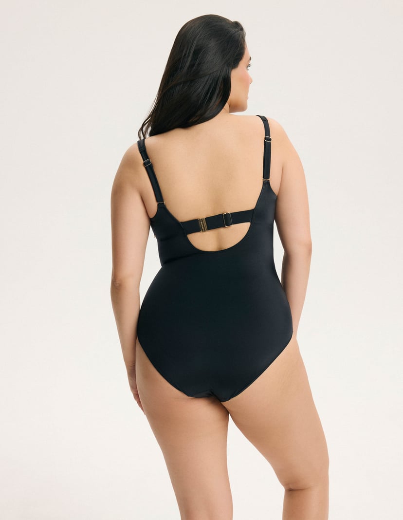 Sanary One-Piece Swimsuit NO IMAGE Black 5