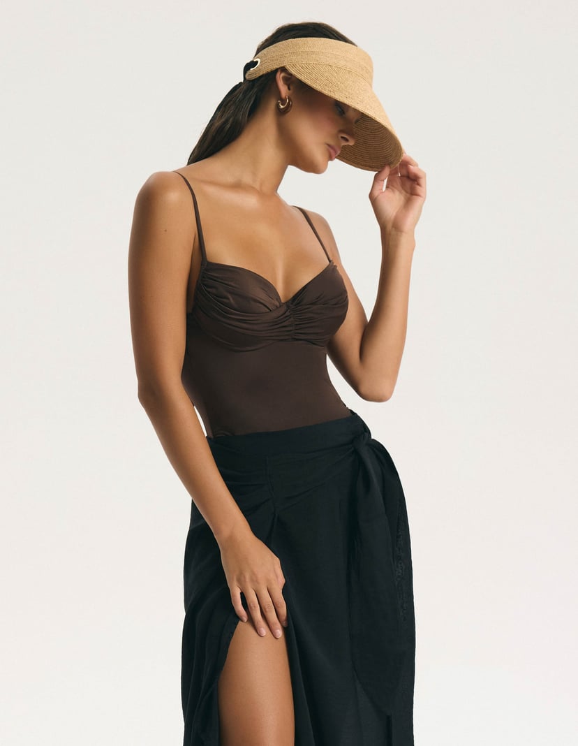 Amelie Visor Beige 1