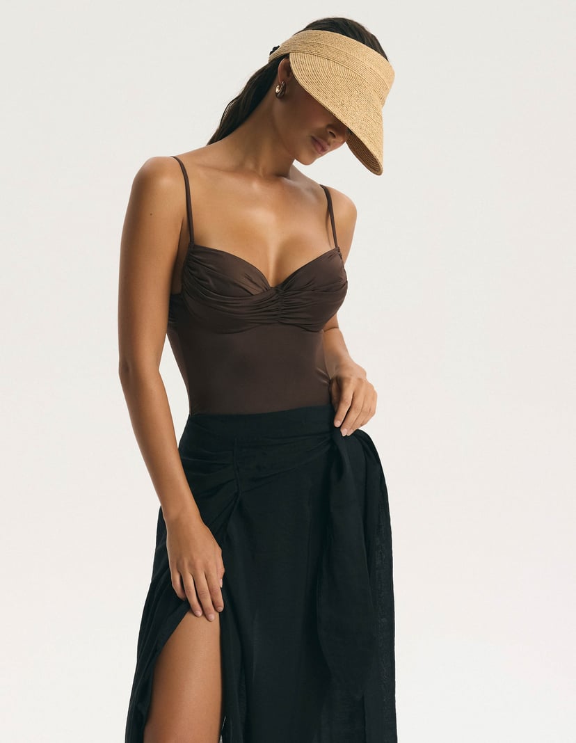 Amelie Visor Beige 6