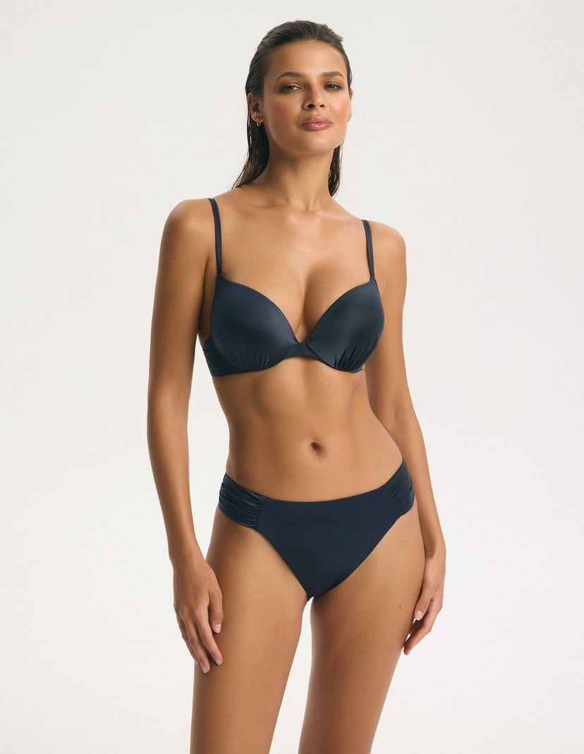 Góra od bikini super push-up Antibes niebieski 1