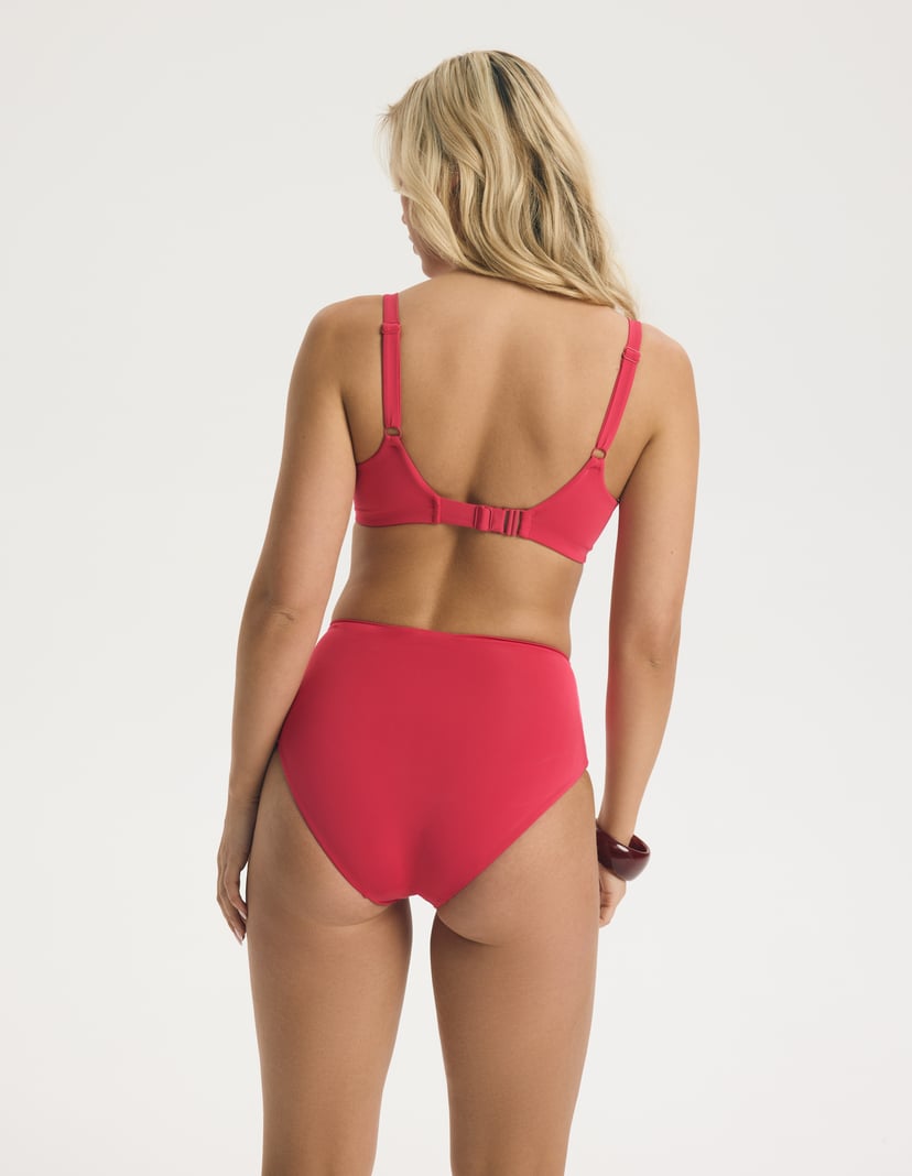 Góra od bikini usztywniana na większy biust Base pink 3