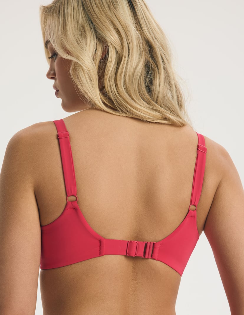 Góra od bikini usztywniana na większy biust Base pink 4