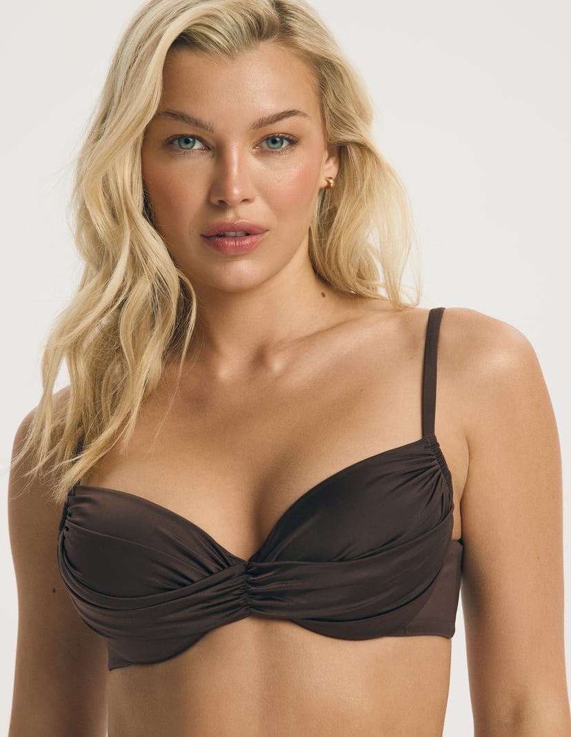 Bikini Top Goddess brown 2