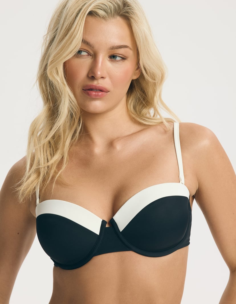 Góra od bikini Nicea czarny 2