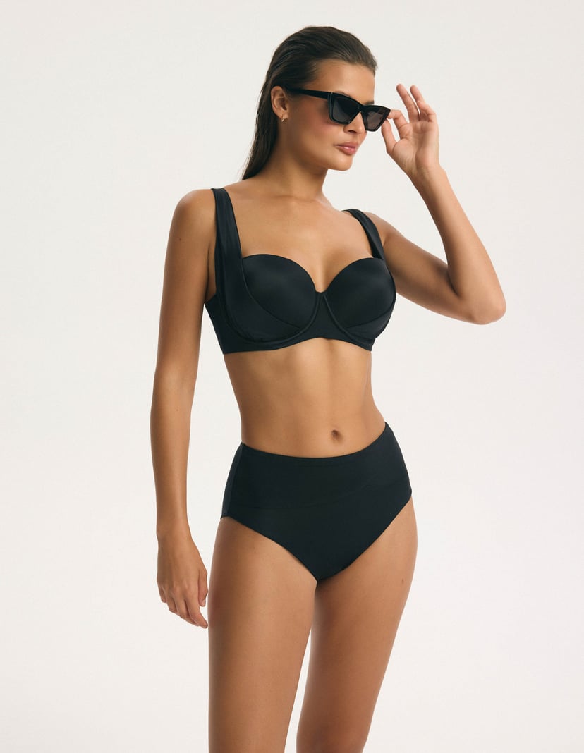 Sanary Bikini Top Black 1