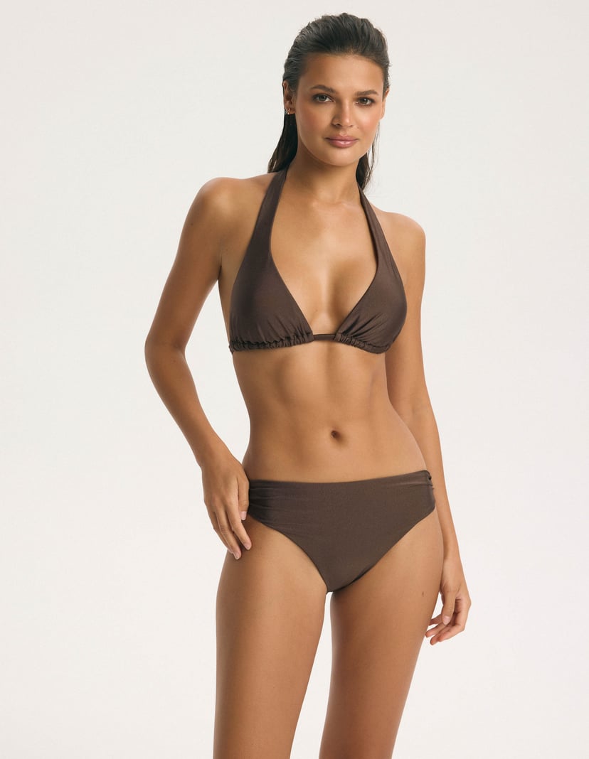 Tropez Bikini Top brown 1