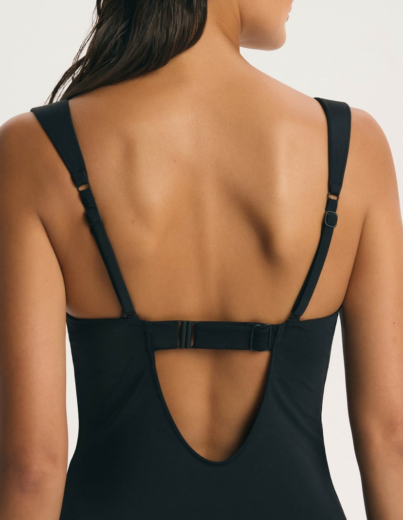 Gia One-Piece Swimsuit Black 3