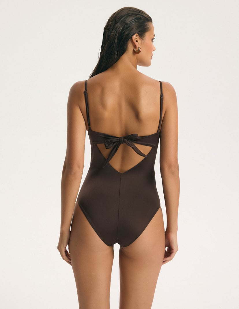 One-Piece Swimsuit Goddess brown 4