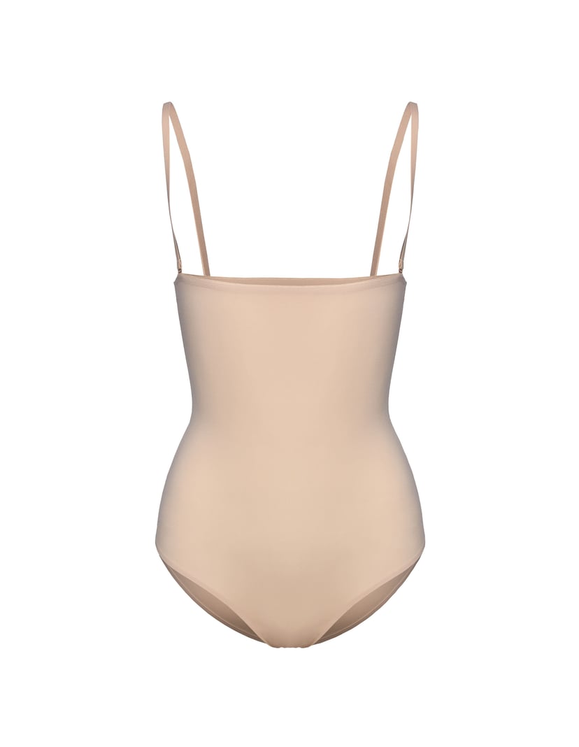 Stretchy High-Waisted Panties Beige 7